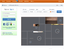 Tablet Screenshot of lov.afisha.tv